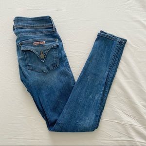 Hudson Low Rise Skinny Jeans